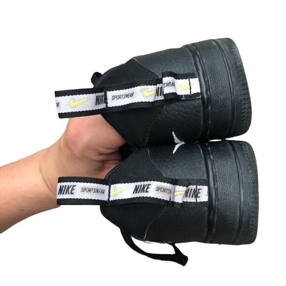 RARE 2018 Nike Air Force 1 Utility Black White Size 7 - Picture 3 of 15